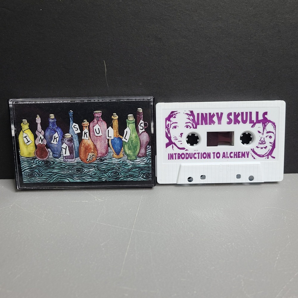 Inky Skulls -‎ Introduction To Alchemy Cassette Tape Plan-It X Chris Clavin Folk